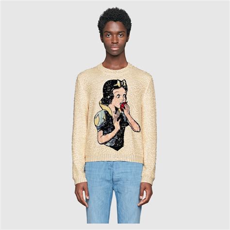 gucci sweater snow white|real Gucci sweaters.